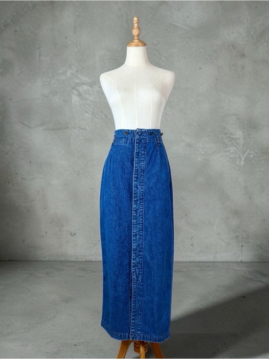 Ralph Lauren Dresses & Skirts - Ralph Ralph Lauren  c. 1990s High Waisted Denim Pencil Skirt  | 8